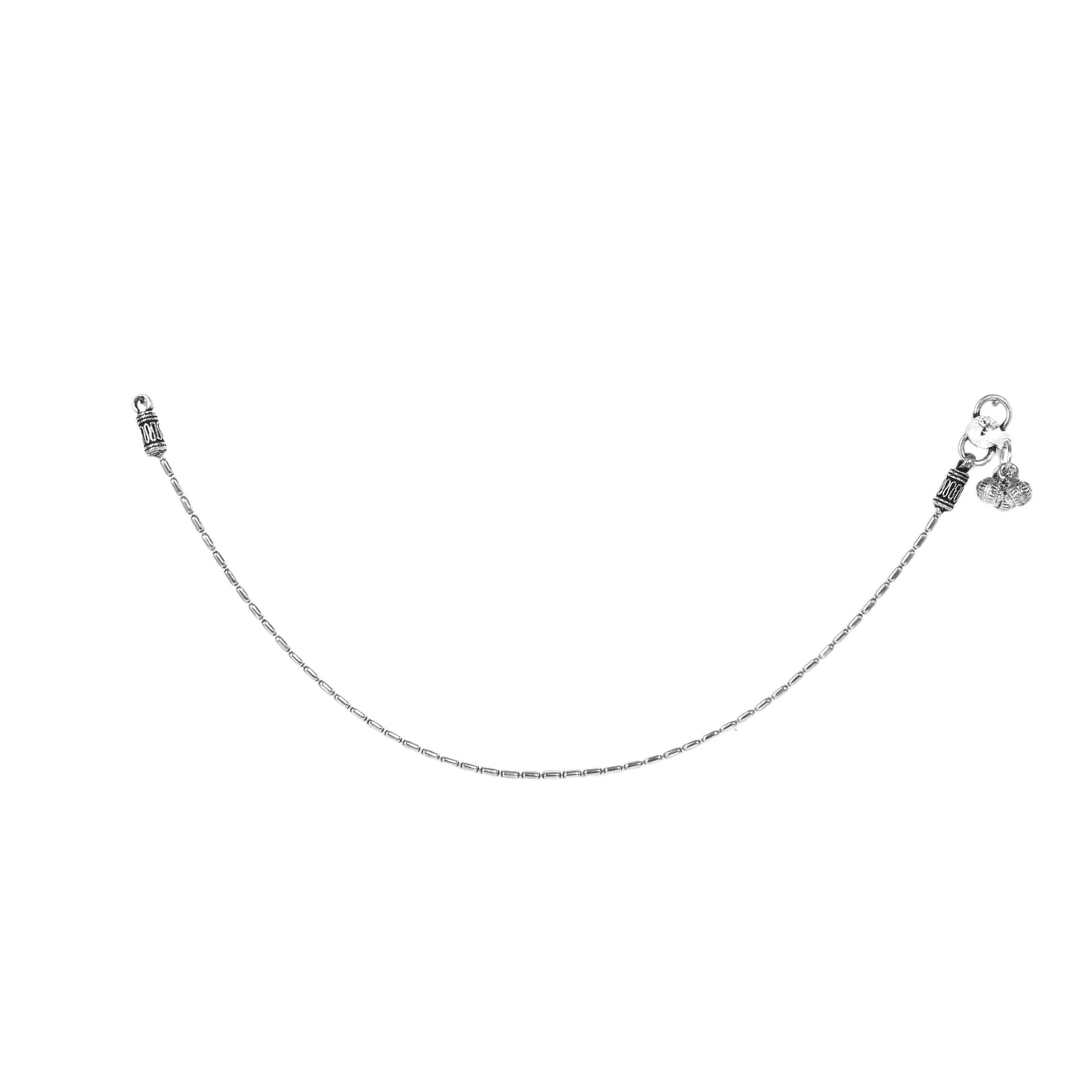 Chain Design Anklet (Payal) for women in Pure 925 Sterling Silver