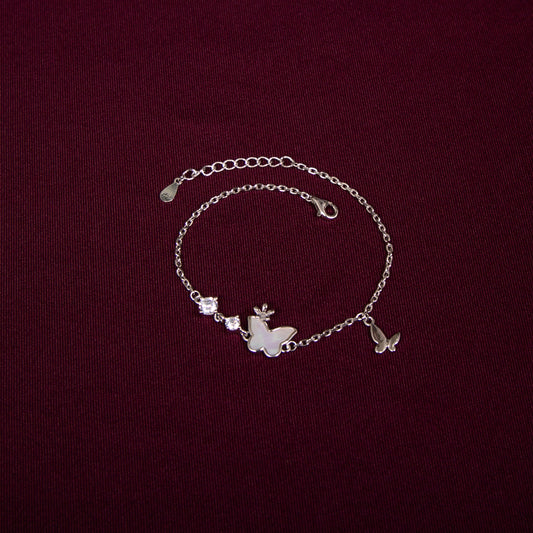 Simple Beautiful Butterfly Zircon Bracelet