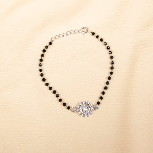 Simple Elegant Floral Zircon Bracelet