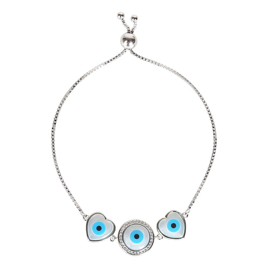 Classic Evil Eye Zircon Bracelet