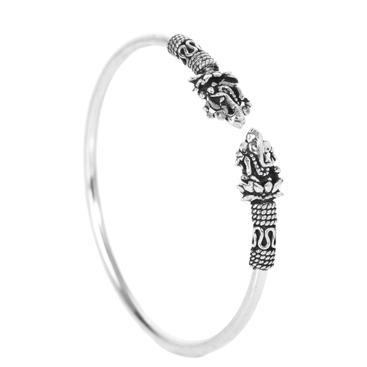 Ganpati Bappa Silver Bracelet