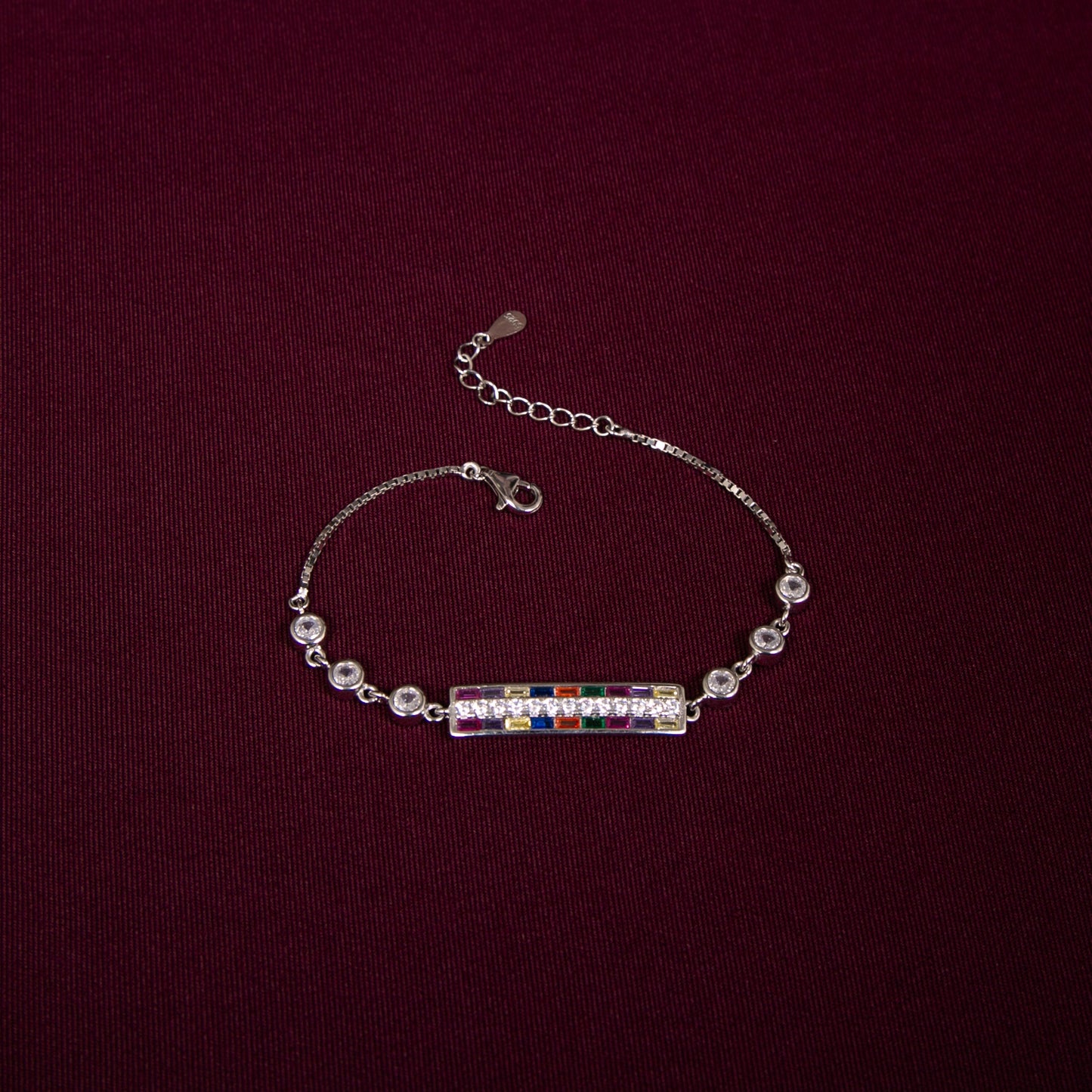 Traditional Fancy Zircon Bracelet