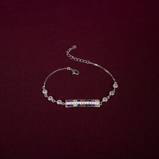 Traditional Fancy Zircon Bracelet