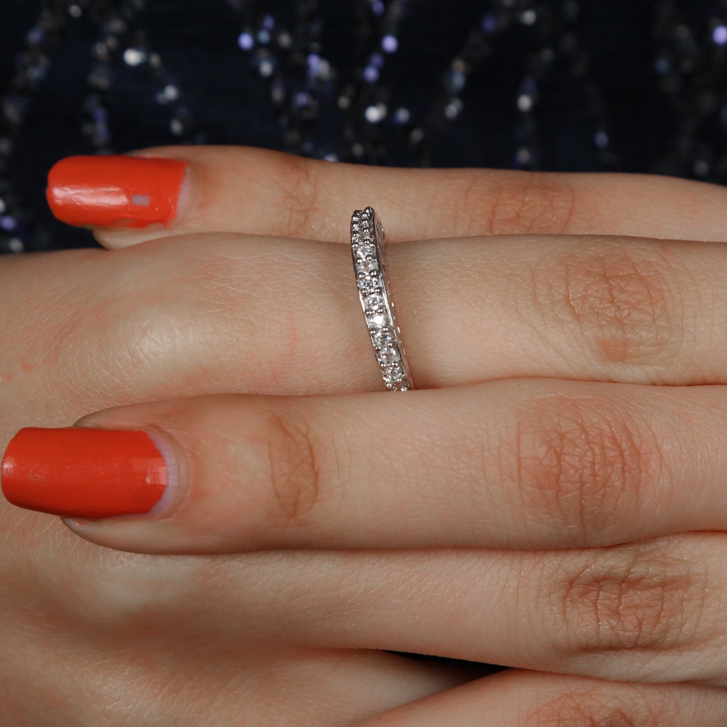 Simple And Aesthetic Zircon Ladies Ring