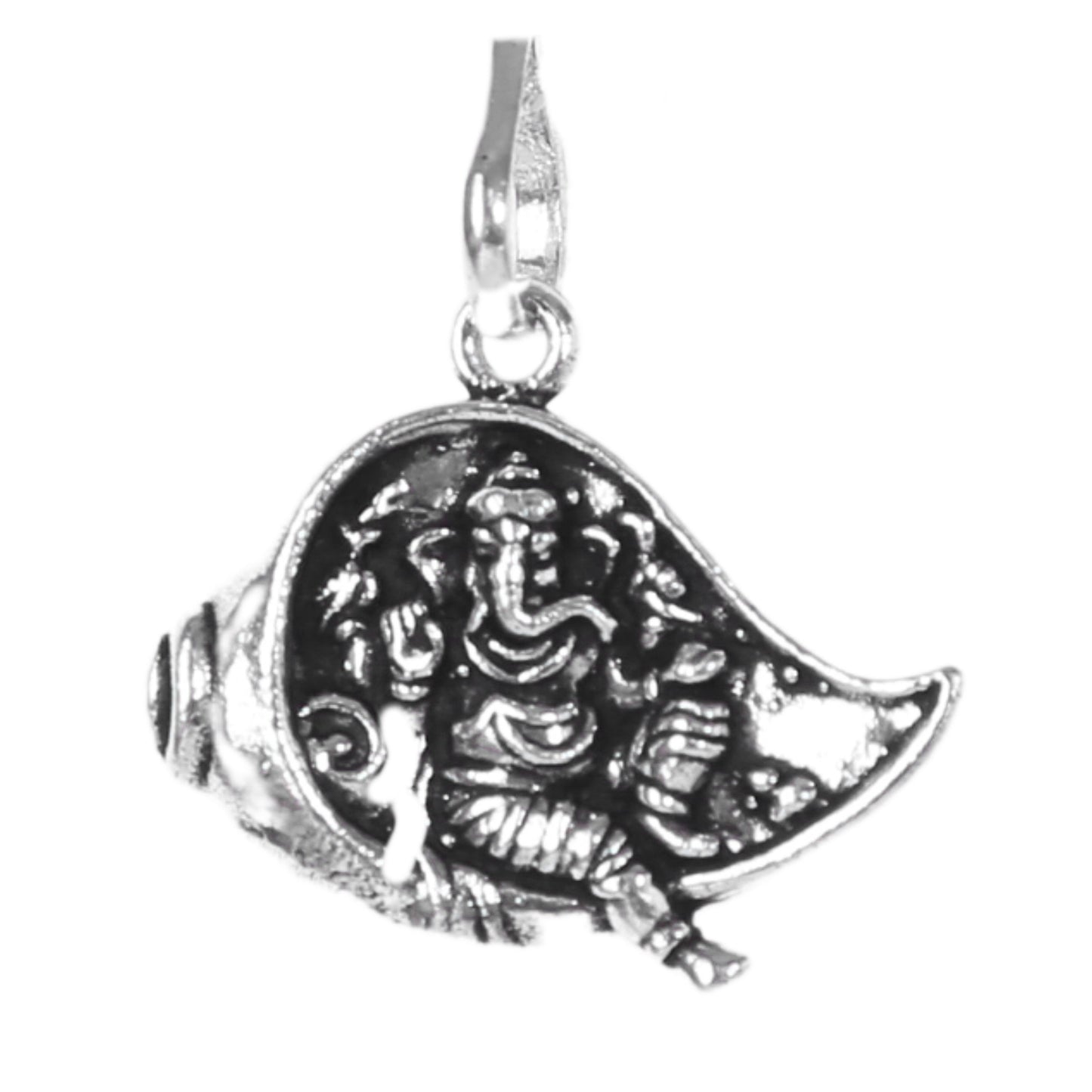 Ganesh Silver Pendant