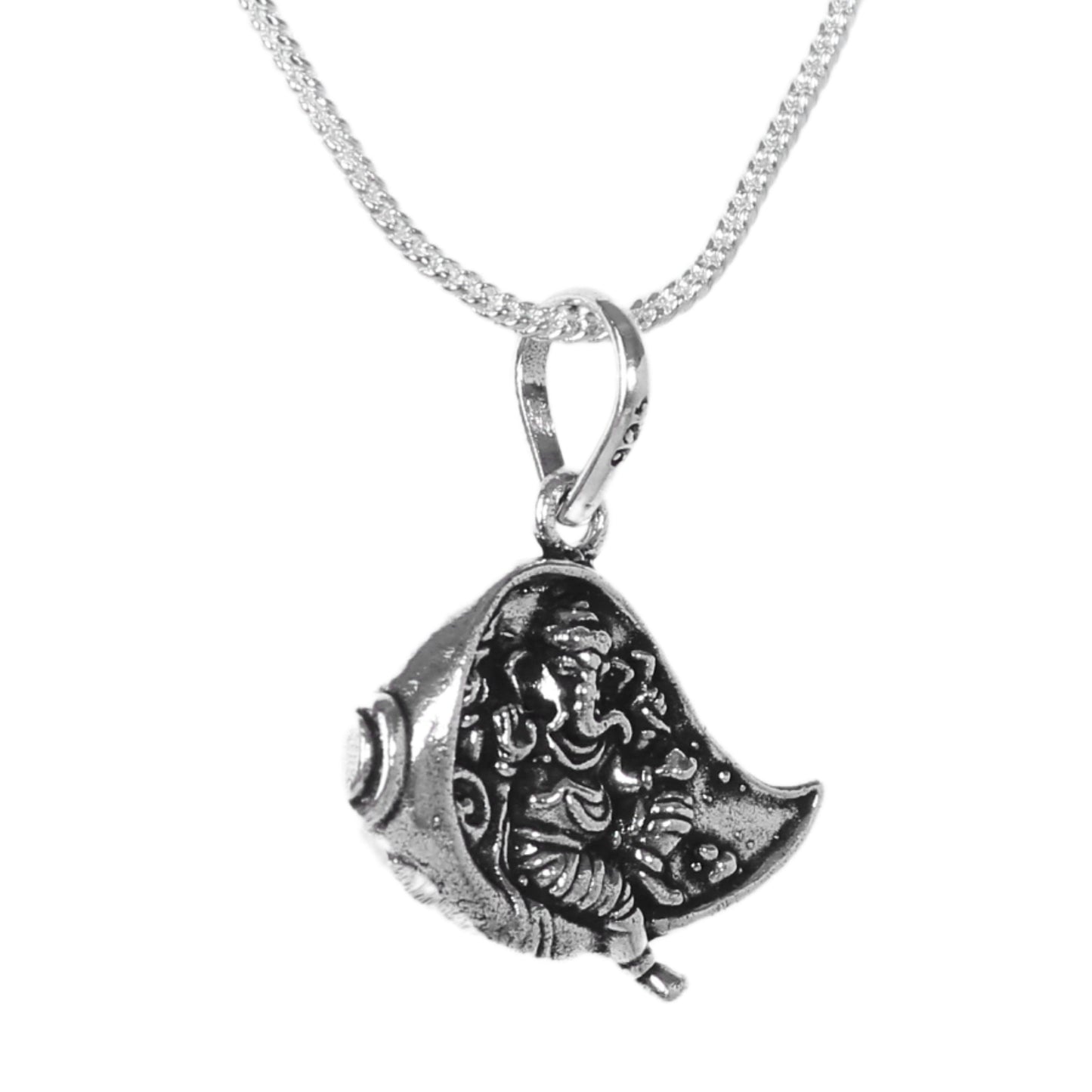 Ganesh Silver Pendant