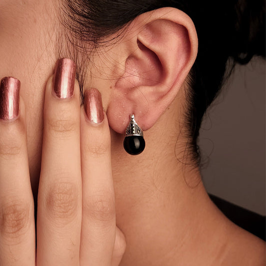 Simple Traditional Zircon Earring Tops