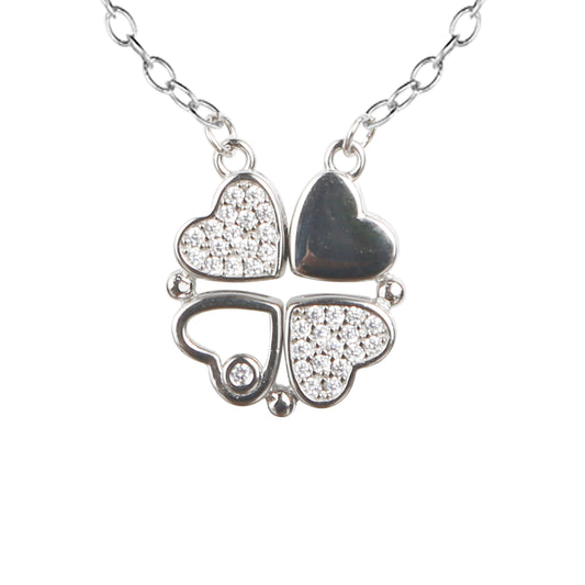 925 Silver Heart Shaped Necklace