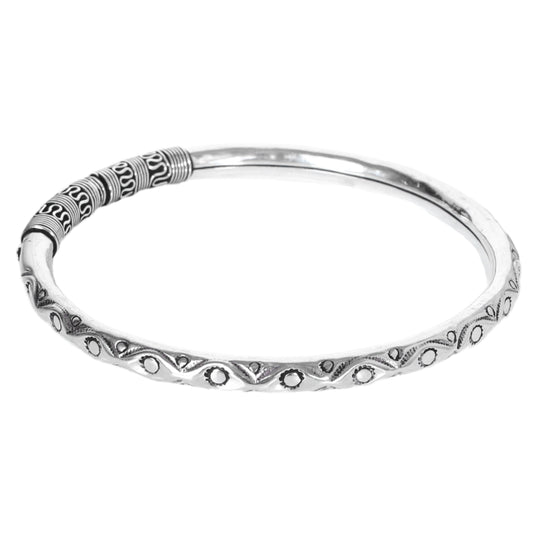 Chitai Lacha Kada Design Anklet (Payal) for women in Pure 925 Sterling Silver